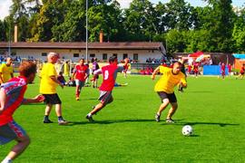 Fußballturnier in Kostelec 