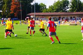 Fußballturnier in Kostelec 