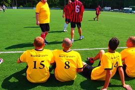 Fußballturnier in Kostelec 