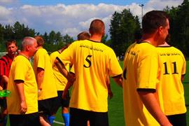 Fußballturnier in Kostelec 