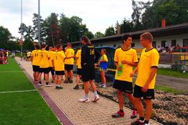Fußballturnier in Kostelec 