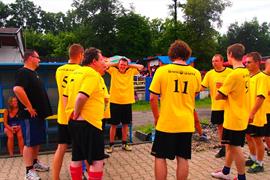 Fußballturnier in Kostelec 