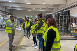 Betriebsbesichtigung bei Glastech